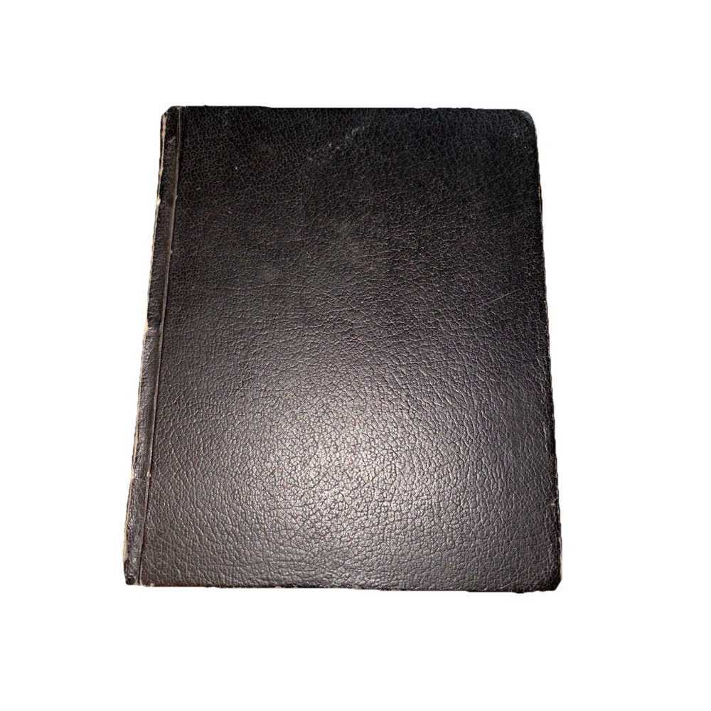 1930s Great Depression Era Farm Journal Black Hardcover Coal Usage Farm Animals